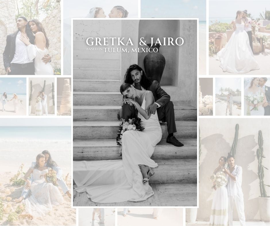 Styled SHOOTS by Southern Bride Tulum Professional Models Grtka & Jairo