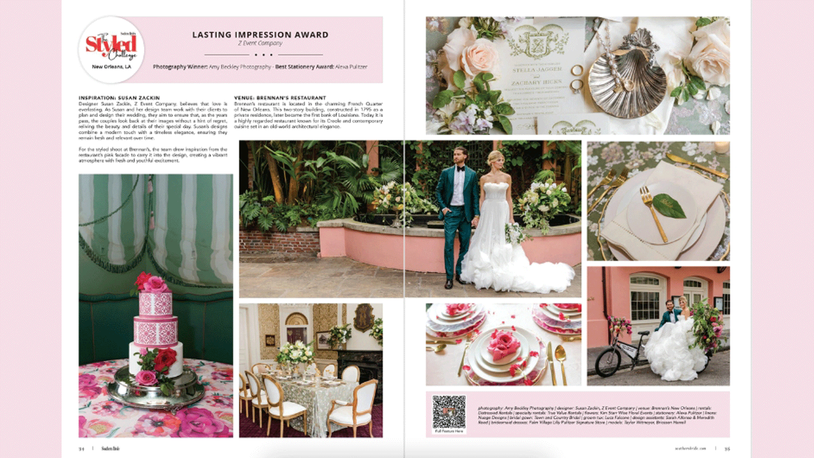 Venue: Brennan's, New Orleans - Designer: Z Event Company - Photo: Amy Beckley Photography Venue: Brennan's, New Orleans - Designer: Z Event Company - Photo: Amy Beckley Photography