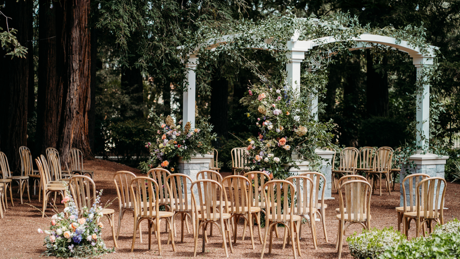 Venue: Beringer - Designer: Kendall Melissa Events - Photo: Southern & Grace Photography Venue: Beringer Vineyards, Napa Valley - Designer: Kendall Melissa Events - Photo: Southern & Grace Photography