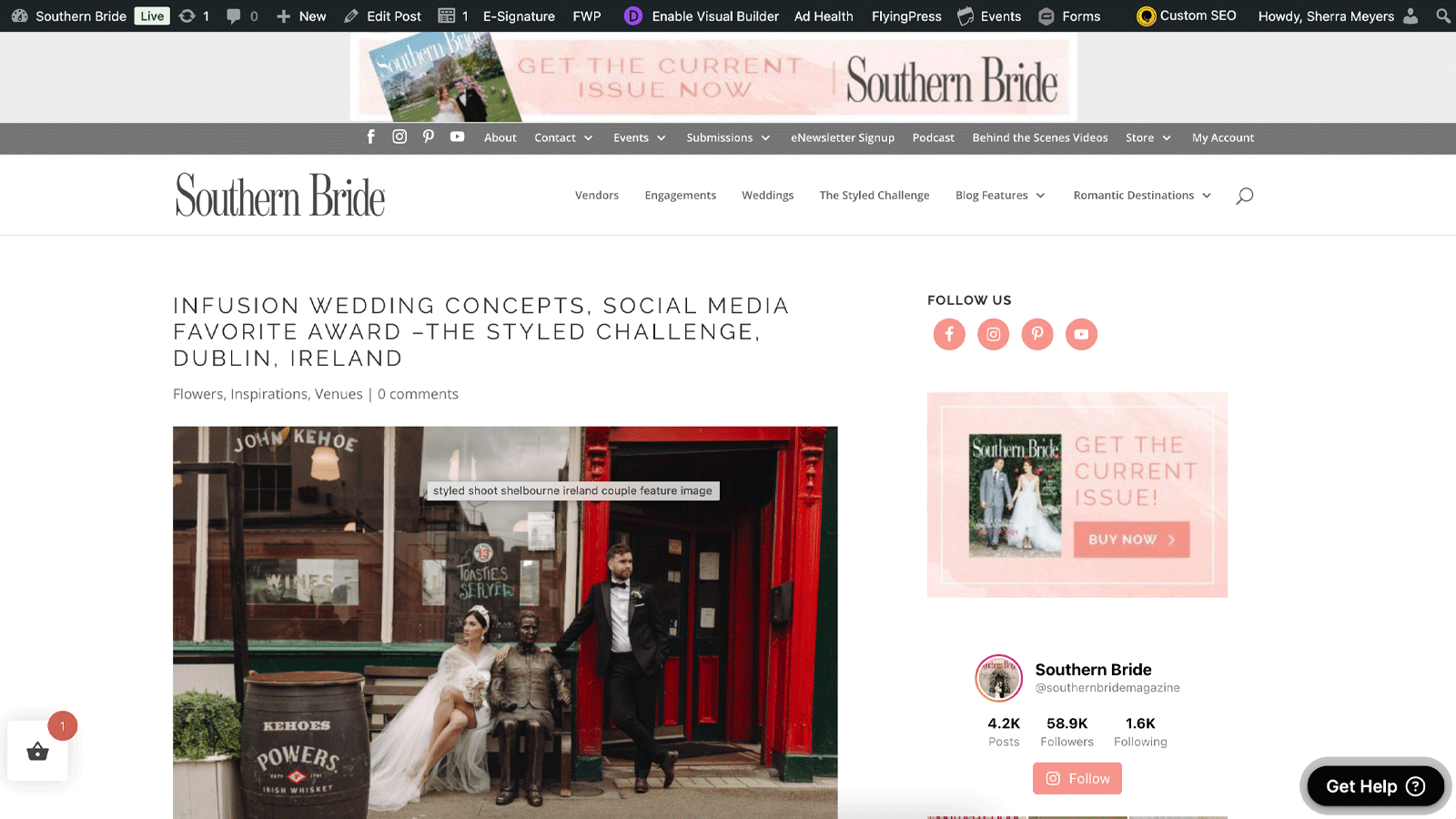 The Styled Challenge Feature Website Sample The Styled Challenge Feature Website Sample