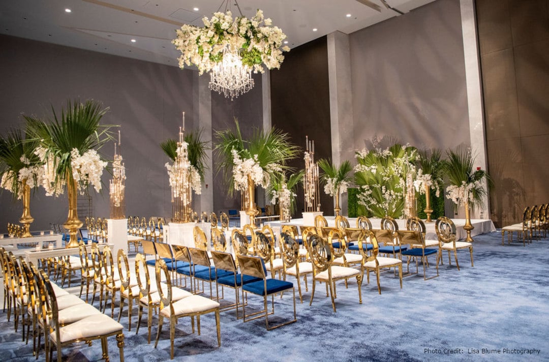 styled shoots StRegisChicago IL Ceremony Lisa Blume Photography