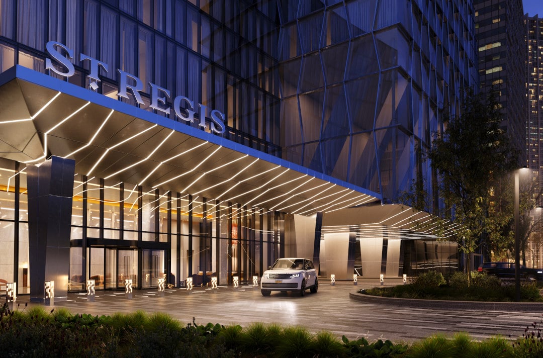 styled shoots StRegisChicago IL FrontofBuilding